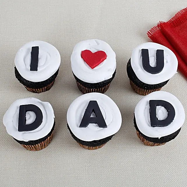  Love You Dad Cupcakes 